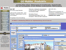 Tablet Screenshot of gg-makler.de